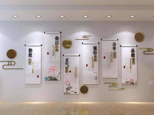 黨文化墻展廳廉政制作