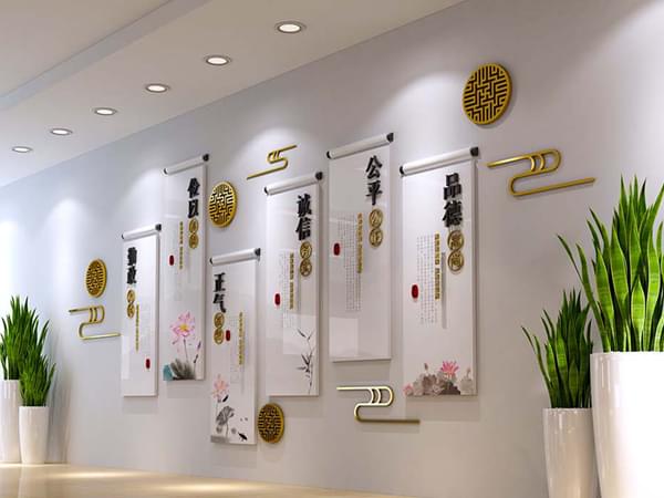 黨文化墻展廳廉政制作