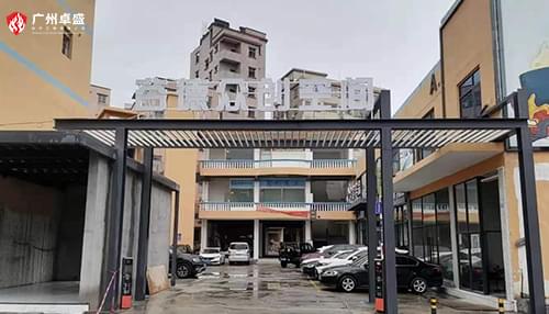 谷德眾創(chuàng)空間園區(qū)樓頂發(fā)光字合作案例-卓盛標識